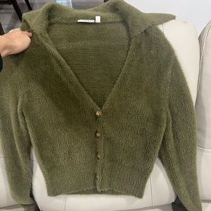 Cozy Furry Cardigan